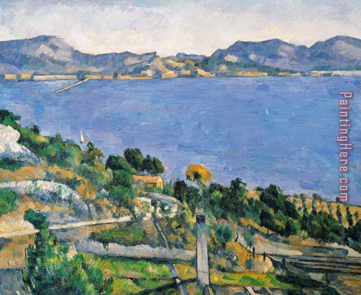 Paul Cezanne View of the Bay of Marseilles